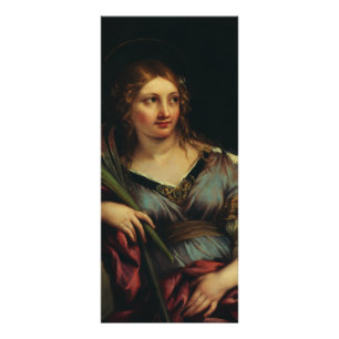 Saint Martina of Rome by Pietro Berrettini Rack Card