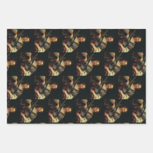 Saint Martina of Rome by Pietro Berrettini Wrapping Paper Sheet