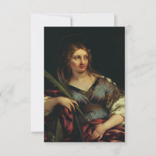Saint Martina of Rome Graphic Holy Card