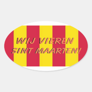 Saint Martin's door sticker