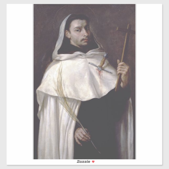 Saint Martyr Angelus of Jerusalem (Sheet)