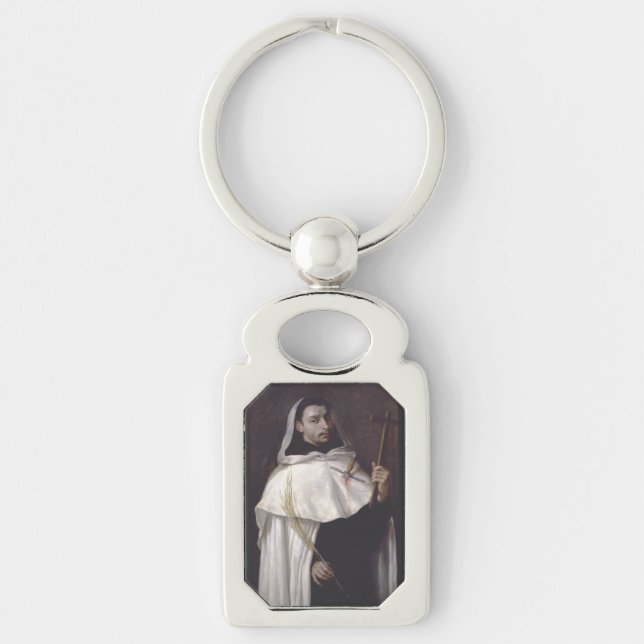 Saint Martyr Angelus of Jerusalem Keychain (Front)