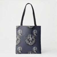 Saint Mary Catholic Christian Rich Deep Navy