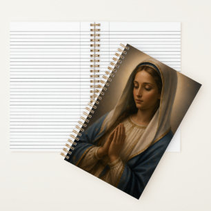 Saint Mary Elegant Catholic Journal Christian Gift
