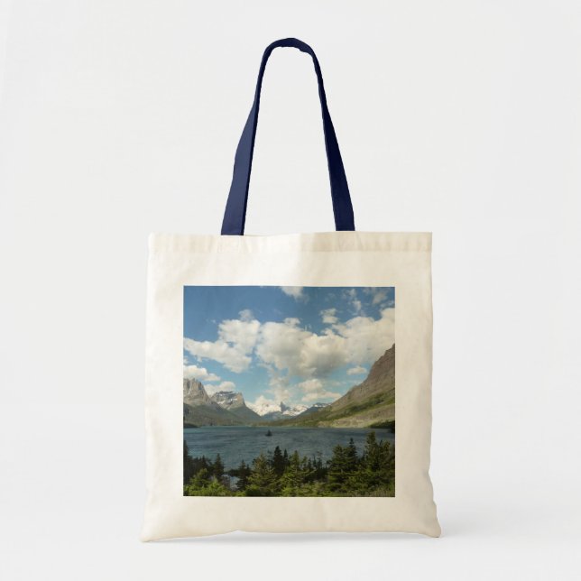 Saint Mary Lake II at Glacier National Park Tote Bag (Front)