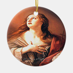 Saint Mary Magdalen Ceramic Ornament