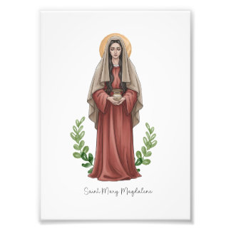 Saint Mary Magdalene, Catholic Saint Print