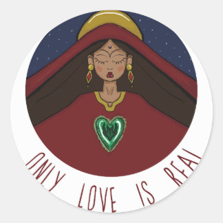 Saint Mary Magdalene Classic Round Sticker