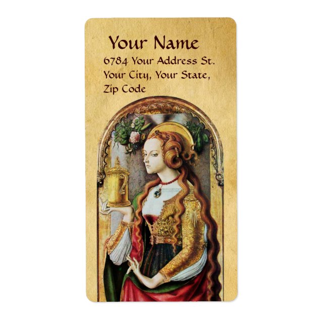 SAINT MARY MAGDALENE Parchment (Devant)