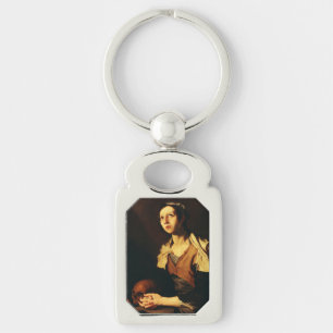Saint Mary of Egypt by Jusepe de Ribera Keychain