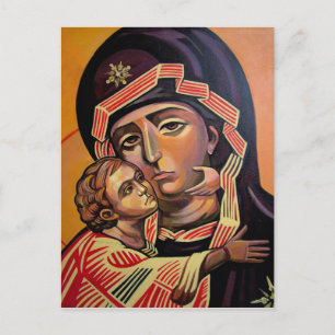 Saint Mary Teotokos Postcard