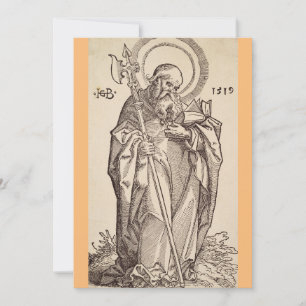 Saint Matthew from Christ and the Apostles Invitation