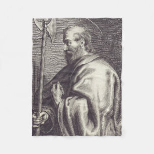 Saint Matthew the Apostle Fleece Blanket