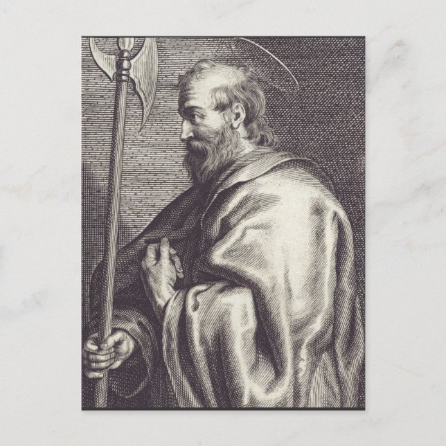 Saint Matthew the Apostle Postcard (Front)
