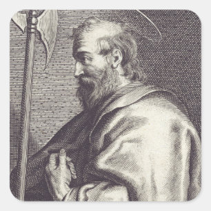 Saint Matthew the Apostle Square Sticker