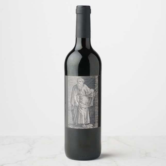 Saint Matthew the Apostle Wine Label (Front)