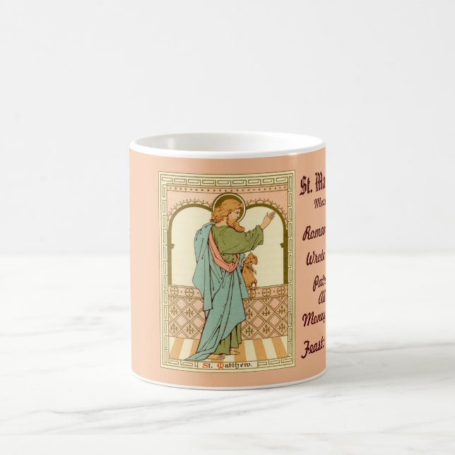 Saint Matthieu l'apôtre (RLS 10) Café Mug 1 (Centre)