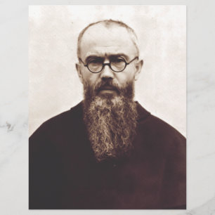 Saint Maximilian Kolbe Polish Catholic priest Flyer