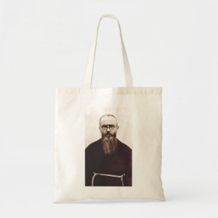 Saint Maximilian Kolbe Polish Catholic priest Tote Bag