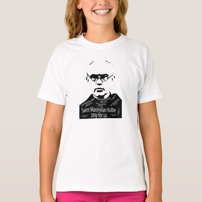 Saint Maxymilian Kolbe  T-Shirt (Front)
