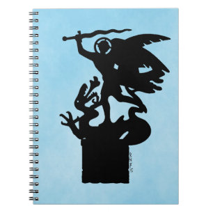 Saint Michael and Dragon Notebook