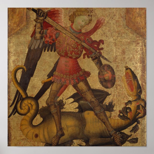 Saint Michael and the Dragon Poster (Front)