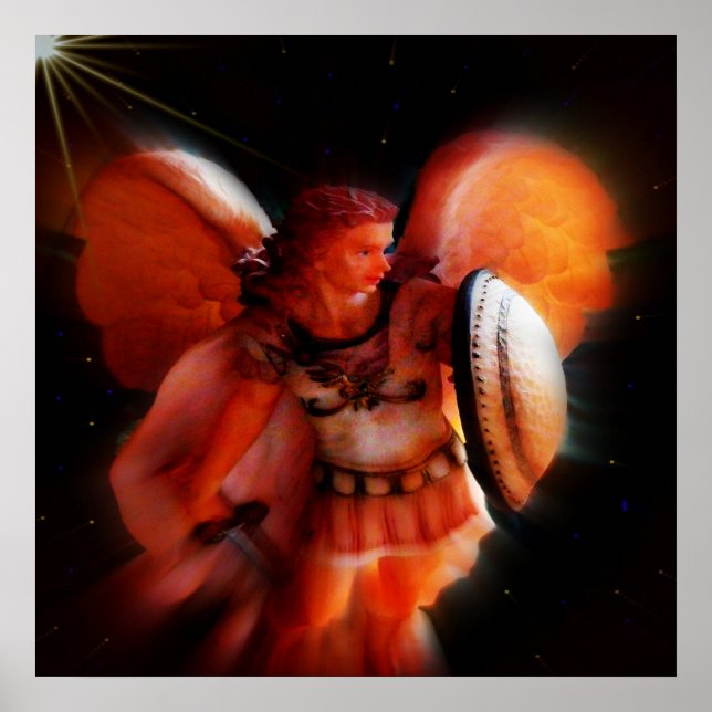 Saint Michael Archangel Poster (Front)