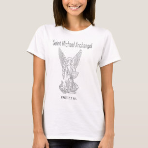 Saint Michael Archangel Protect Us T-Shirt