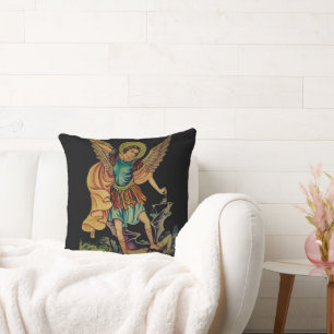 Saint Michael Blessing Pillow