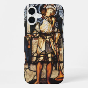Saint Michael by Sir Edward Coley Burne-Jones iPhone 16 Plus Case
