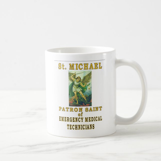 SAINT MICHAEL COFFEE MUG (Right)