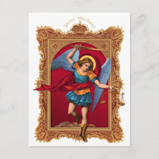 Saint Michael, Defend Us Postcard