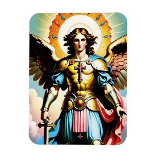 Saint Michael flexible Magnet, Catholic Magnet