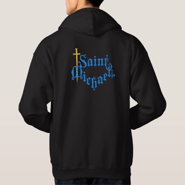 Saint Michael Hoodie (Back)