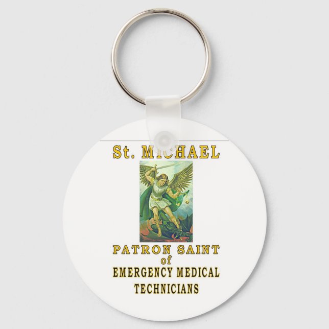 SAINT MICHAEL KEYCHAIN (Front)
