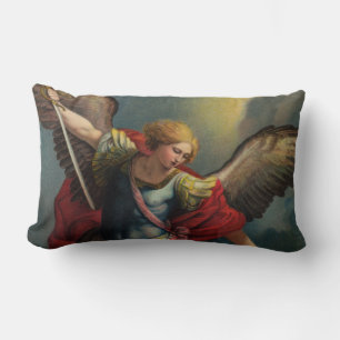 Saint Michael l'Archange Lumbar Coussin