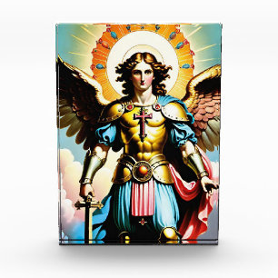 Saint Michael Photo Block, Catholic Block