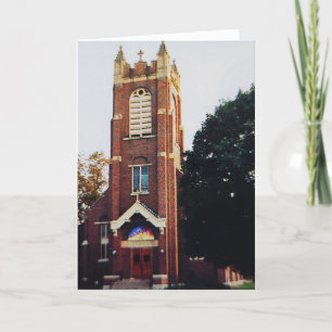 "Saint Michael Pray for Us" Easter Card