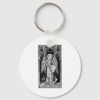Saint Michael The Archangel Defeating Satan Christ