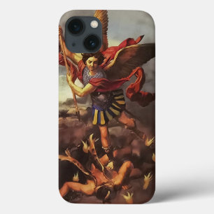 Saint Michael the Archangel, Defend Us in Battle. iPhone 13 Case