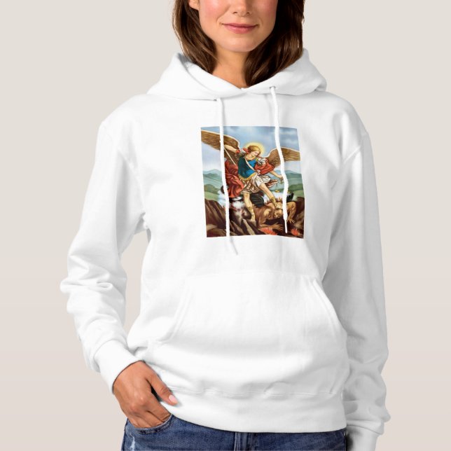 Saint Michael the Archangel Hoodie (Front)