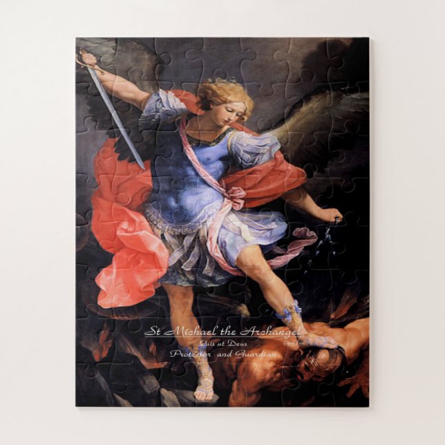 Saint Michael the Archangel Jigsaw Puzzle (Vertical)
