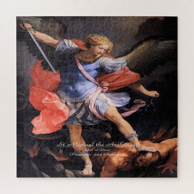 Saint Michael the Archangel Jigsaw Puzzle (Vertical)