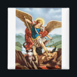 Saint Michael the Archangel Magnet<br><div class="desc">archangel michael, prince of the heavenly hosts, saint Michael, saint michael the archangel, st michael the archangel, the archangel michael</div>