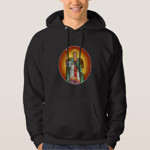Saint Michael The Archangel Prayer Catholic Tradit Hoodie