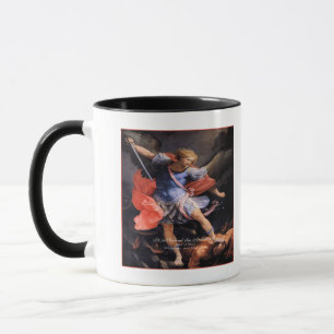 Saint Michael The Archangel Quis ut Deus Mug