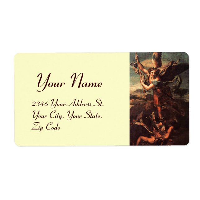 SAINT MICHAEL VANGUISHING SATAN (Front)