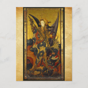 Saint Michael Vanquishing the Devil Postcard
