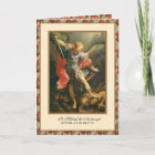 Saint Michel Archangel Carte religieuse Sainte