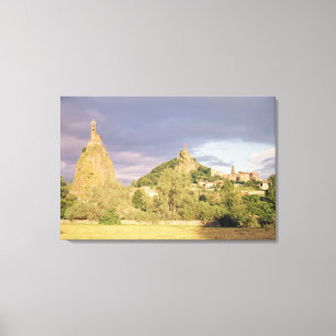 Saint Michel d'Aiguilhe, the Rocher Canvas Print
